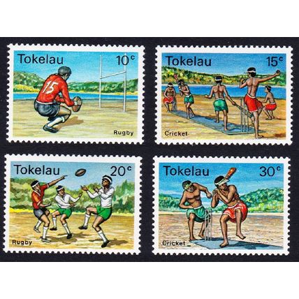 Tokelau Local Sports 4v 1979 MNH SG#69-72 Sc#69-72