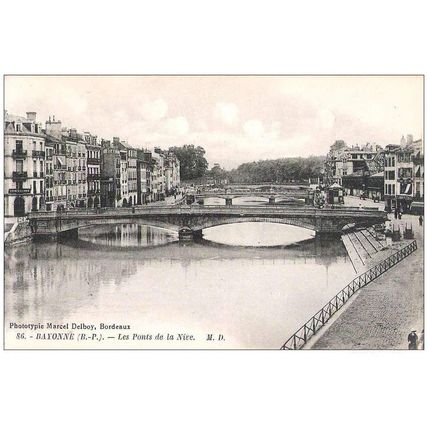 64 - Bayonne - les ponts de la Nive
