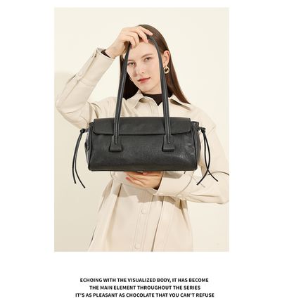 Genuine Leather Women Purses and Handbags Crossbody Bags Black