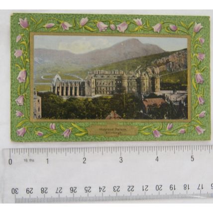 1910 postcard Holyrood Palace, Edinburgh