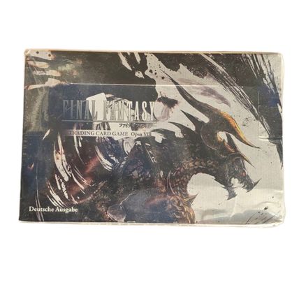 Final Fantasy TCG Opus VIII. Sealed Booster Box 36 Packs Sealed German Edition