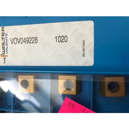 lot 10 VALENITE VOV049228 1020 CARBIDE INSERTS TIN NEW 89-566-5199 OG0825851,EJ