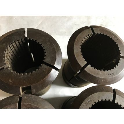 LOT 4 HARDINGE 2-5/32" GRIDLEY ROUND COLLET ACME 2 1/4,2 5/8,,AJ