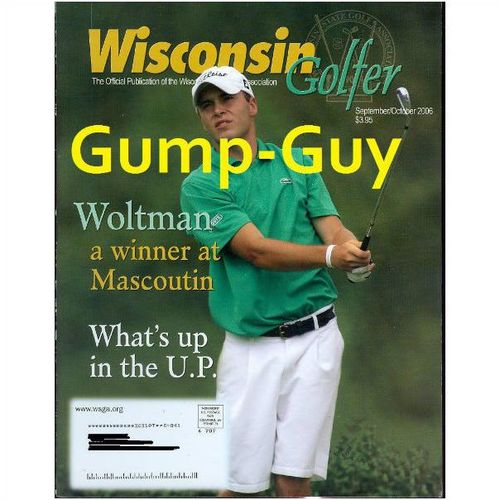 Wisconsin Golfer magazine September October 2006 Daniel Woltman Morrissett golf