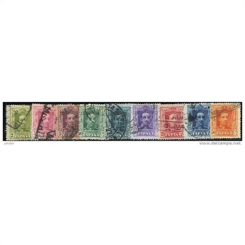 1922/1930 9 different values - #2 fine used (o)