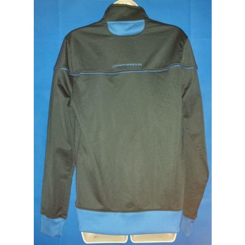 Under Armour Fleece Sweat Shirt Black/Blue Size SM/P