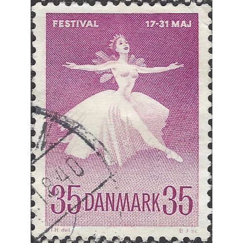 DENMARK, Danish Ballet and Music Festival, violet 1959, 35ore