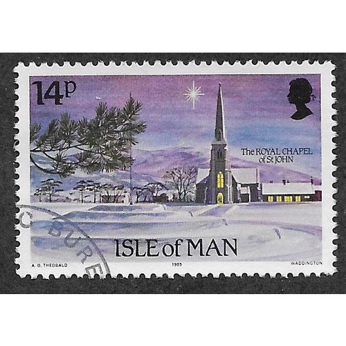 IOM 1985 14P 'CHRISTMAS' FINE USED(EBID52-561)