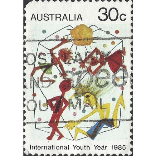 AUSTRALIA, International Youth Year, white 1985, 30c, #4