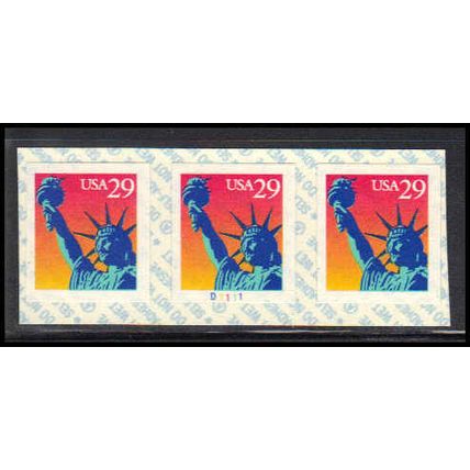 2599b 29c Liberty Very Fine MNH PNC D1111/3 PA3044