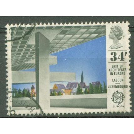 GREAT BRITAIN - 1987 Europa. - 34p European Investment Bank, Luxembourg - FU