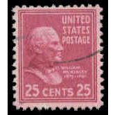 Used 829 25c William McKinley Fine M08111