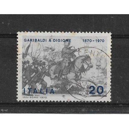 Italy.SG1265 20l Garibaldi at Dijon (engraving).Fine Used.Sept22