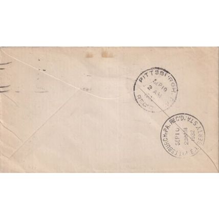 United States 1932 St Augustine FL America's Birthday anniversary Cover typed VG