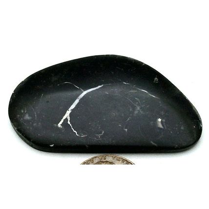 Black Septarian Freeform Gemstone Cabochon 467