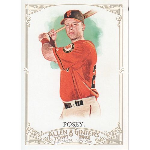2012 Topps Allen & Ginters Buster Posey
