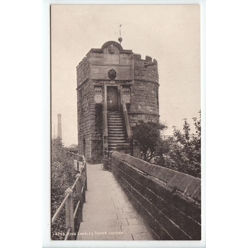 King Charles Tower Chester Cheshire Postcard 4259