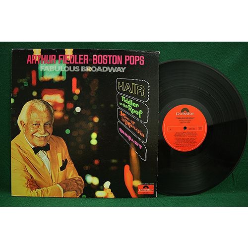 Arthur Fiedler & Boston Pops - Fabulous Broadway - 2391 002 - NM
