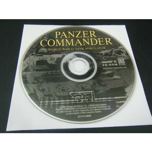 Panzer Commander (PC, 1998) - Disc Only!!!