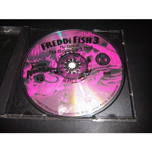 Freddi Fish 3: The Case of the Stolen Conch Shell (PC & Mac, 1998) - No Manual