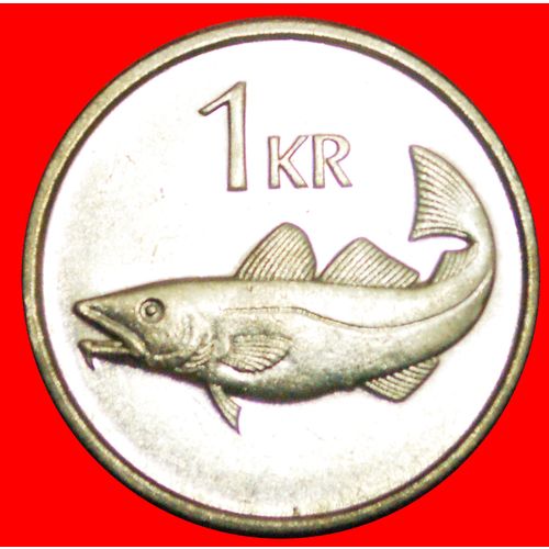 GREAT BRITAIN FISH (1989-2011): ICELAND ★ 1 KRONE 1994! LOW START★NO RESERVE!