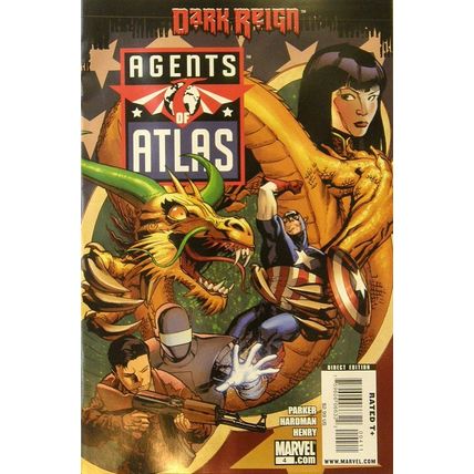 Agents of Atlas (Vol 1) # 004 VFN+ ORIG US COMICS