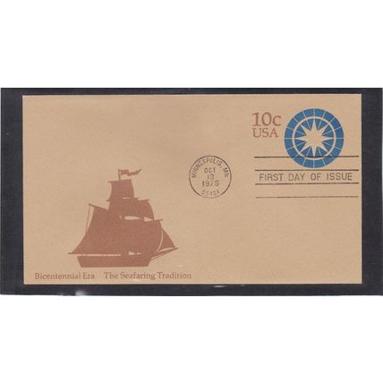 FDC U571 10c Compass (No Cachet-U/A) CV40392