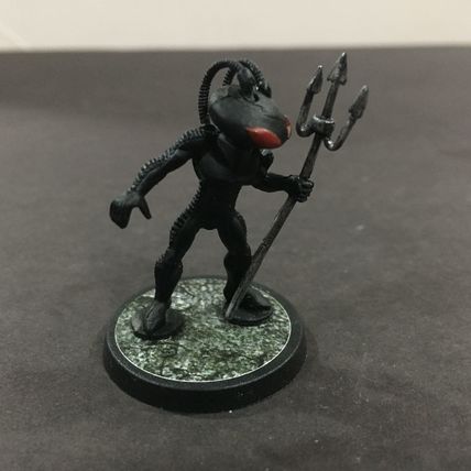 Heroscape: Custom Black Manta figure & card