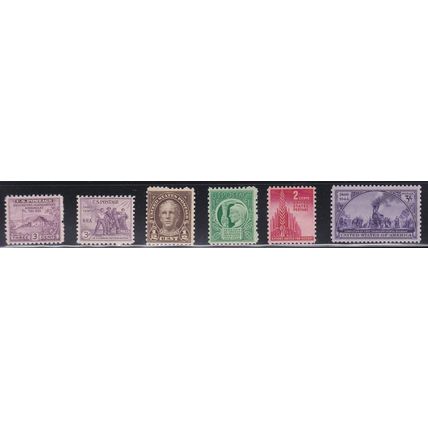 653 1/2c Nathan Hale Average Plus MNH VA0303c