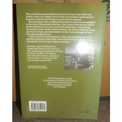 NATURE IN ITS PLACE: THE HABITATS OF IRELAND (PB, VGC, 1988 1st ed)