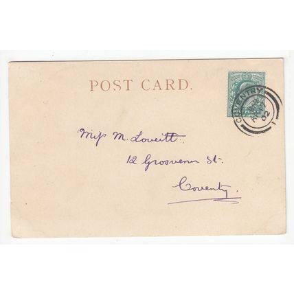 St Nicholas Church Leicester 1902 Early Undivided Back Postcard