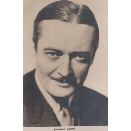 Edmund Lowe Film Weekly Series Postcard Photo