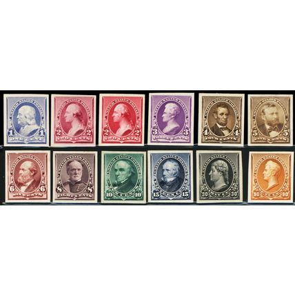 219-29P4, XF Set of Card Proofs Includes 219D - Very Fresh Colors * Stuart Katz