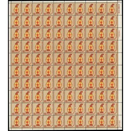 1612, Mint NH $5 Lantern In Complete Sheet of 100 Stamps * Stuart Katz