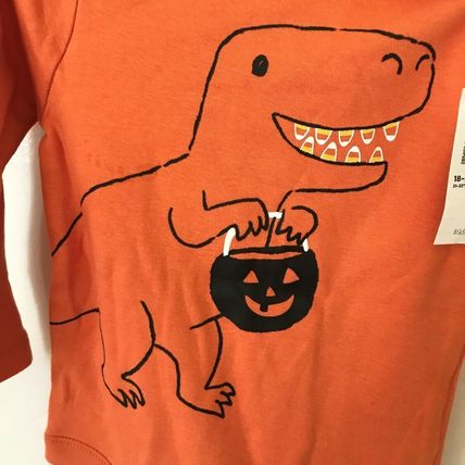 New Halloween Dinosaur Orange 18-24M Baby Outfit