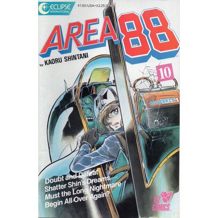 AREA 88 #10 - ECLIPSE COMICS/VIZ COMICS (1987)