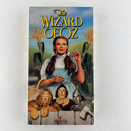 The Wizard of Oz VHS Video Tape Judy Garland, Frank Morgan, Ray Bolger