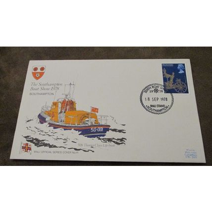 1978 GB Cover- RNLI Lifeboats - Southampton Boat Show