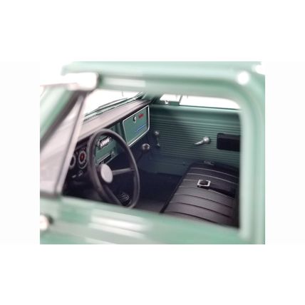 1/18 ( IT ) 1967 CHEVROLET C-30 RAMP TRUCK - GREEN HOLLEY