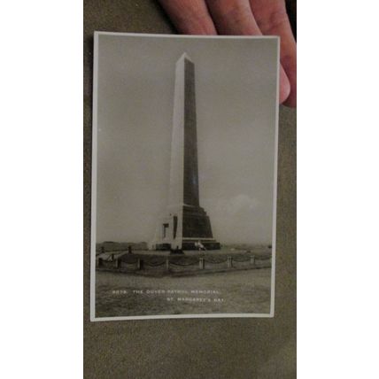 Sweetman Real Photo Postcard Dover Patrol memorial - St Margarets Bay, Kent