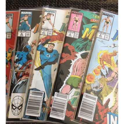 Sub-Mariner LOT of 6 Comics #5-10 from 1988-89 Good Condition Great Collectible
