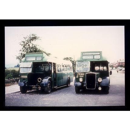 tm7535 - Vintage Crosville Buses - Reg.No.LFM 806 & FFM 529 - photograph 6x4