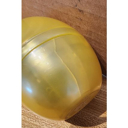 3 Easter Eggs 1 Decorative 1 Ceramic Candle 1 Plastic Battery Operated Broken