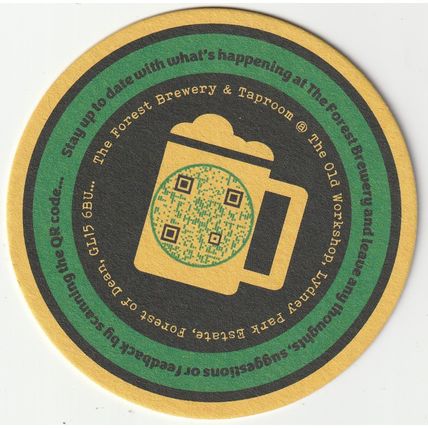 BEER MAT - FOREST BREWERY (LYDNEY) - (Cat No 001) - (2022)