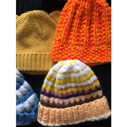 Job Lot Of 8 Wooley Hats,