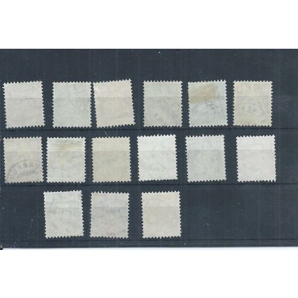 Switzerland stamps. 1908 etc Helvetia seated used lot. CV £50+ (AG927)