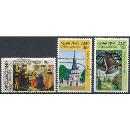 Christmas - New Zealand 1984 - F H - SG 1349/51