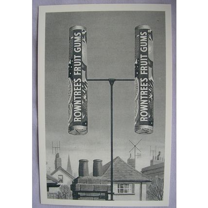 c.1980s PC advert for Rowntree's Fruit Gums, c.1950