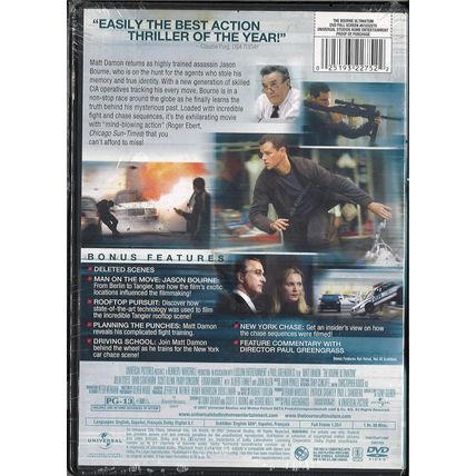 The Bourne Ultimatum (Full Screen Edition) [DVD]