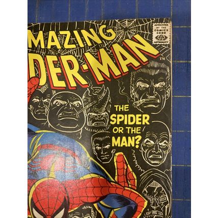 Original The Amazing Spiderman Comic Issue 100! Marvel FN